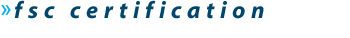 fsc certification
